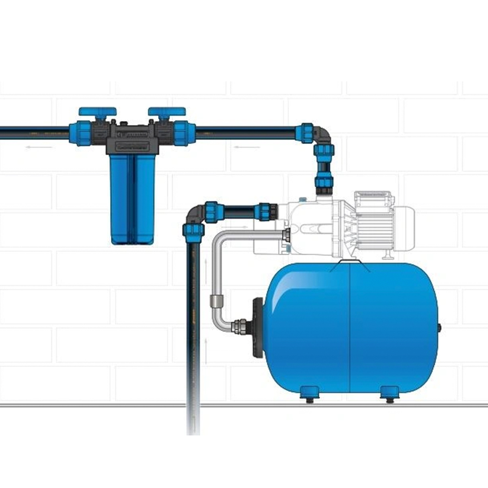 24 Liter Druckbehälter Hauswasserwerk Membrankessel Druckkessel EPDM Membran