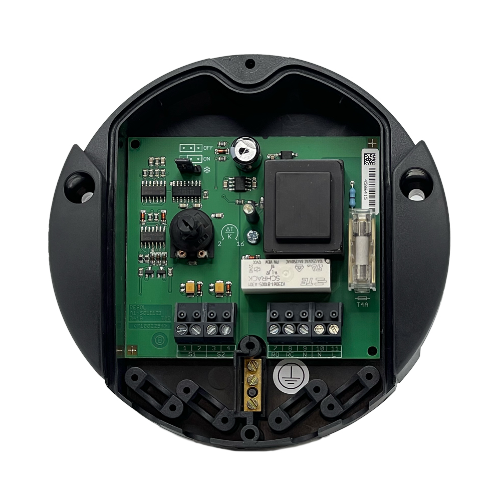 Solarsteuerung Resol DeltaSol A (inkl. 2 PT1000 Fühlern - 1 x FKP6 - 1 x FRP6) - Komplettpaket