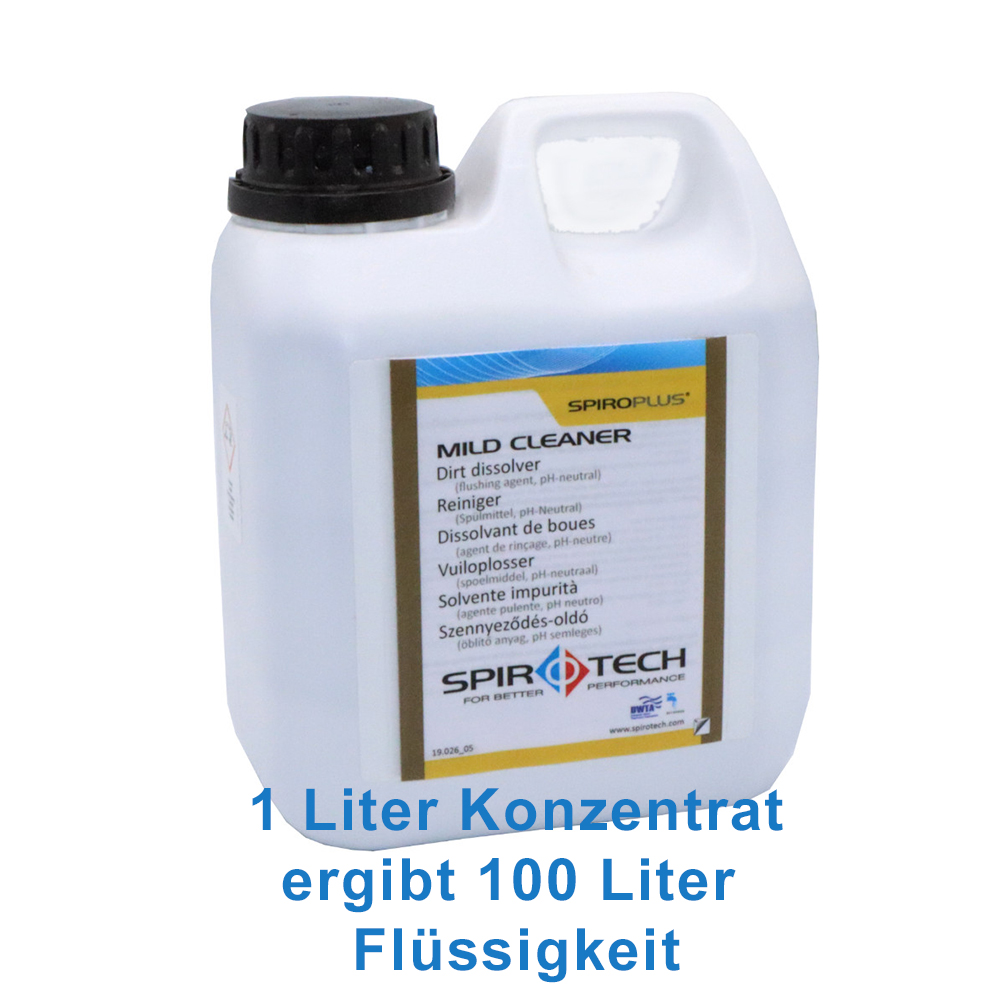 1 Liter SpiroPlus Mild Cleaner - Heizungsanlagen Reiniger Solaranlage Heizungsreiniger Konzentrat 1 Liter SpiroPlus Mild Cleaner - Heizungsanlagen Reiniger Solaranlage Heizungsreiniger Konzentrat