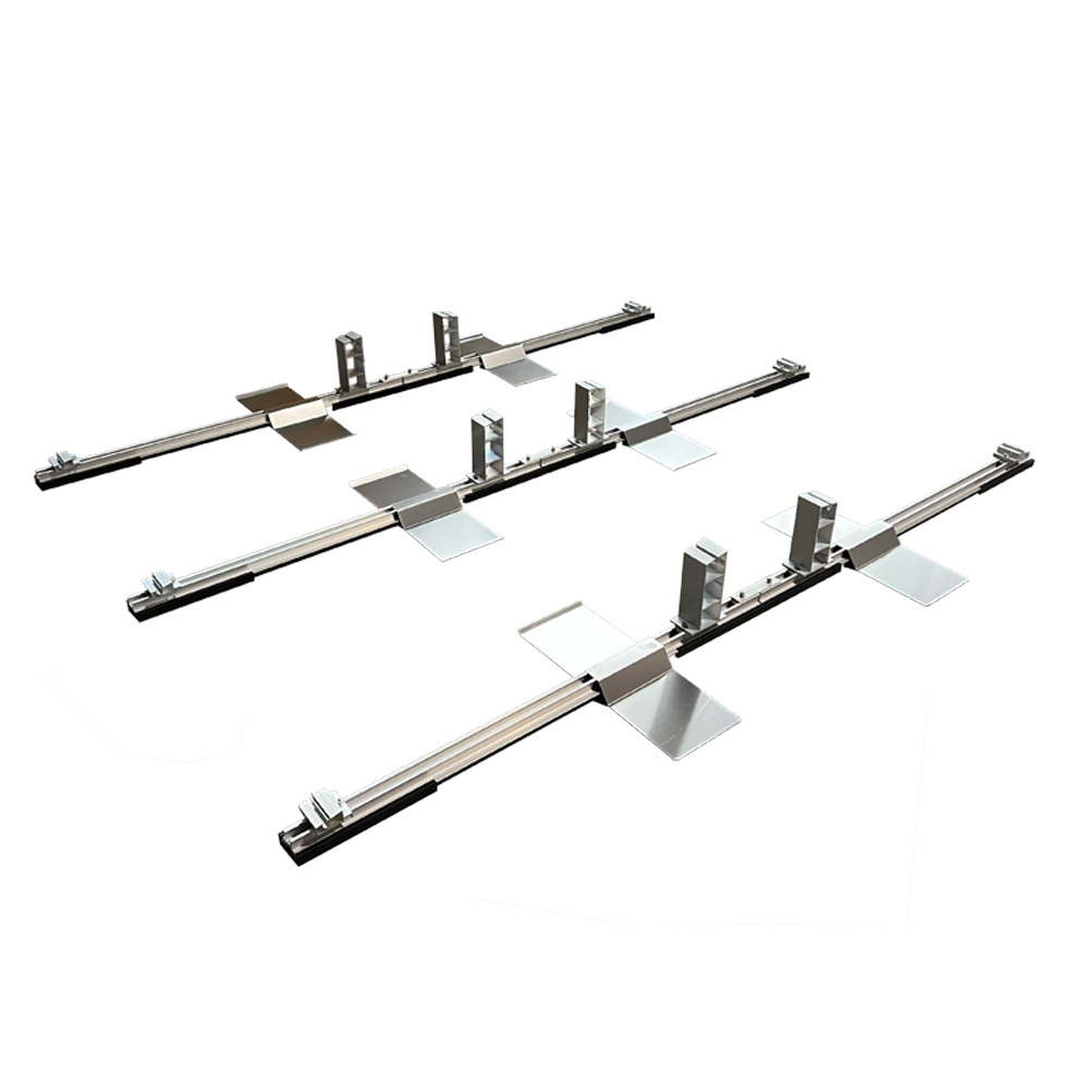 Solar Halterung Flachdach Ballast Montageset Dach Befestigung für 4 Solarmodule