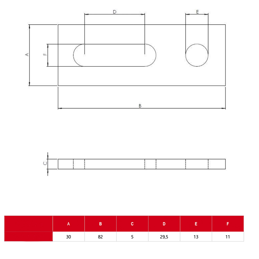 Verstellplatte Montageplatte Welldachbefestigung für Stockschrauben Verbinder Adapterblech