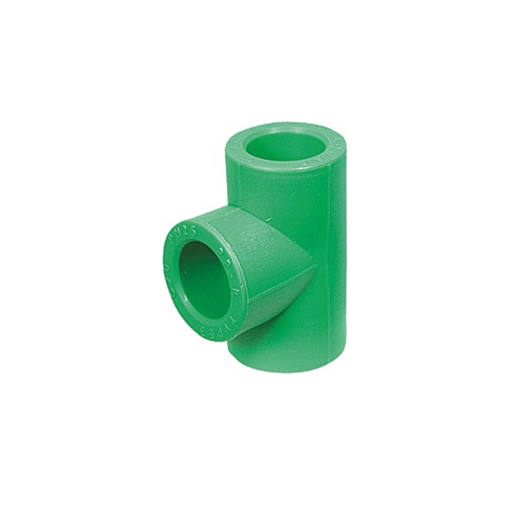 9312729-41 Aqua-Plus - PPR Rohr T-Stück Kunststoff Schweißsysteme 20-40 mm