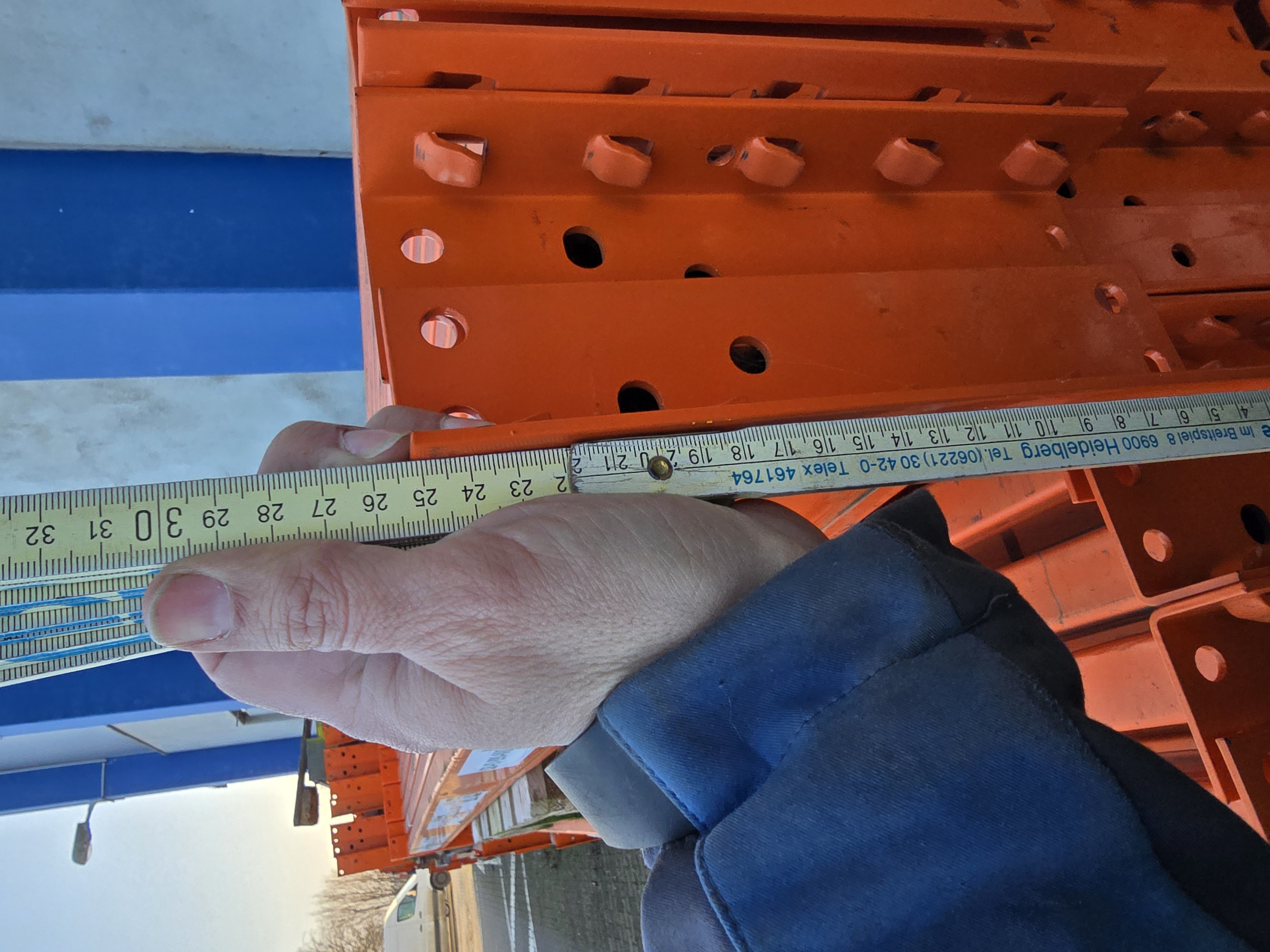 SSI SCHÄFER PR 600 Palettenregal – Grundfeld H 6300 mm, 3 Traversen, Feldlast 9.900 kg