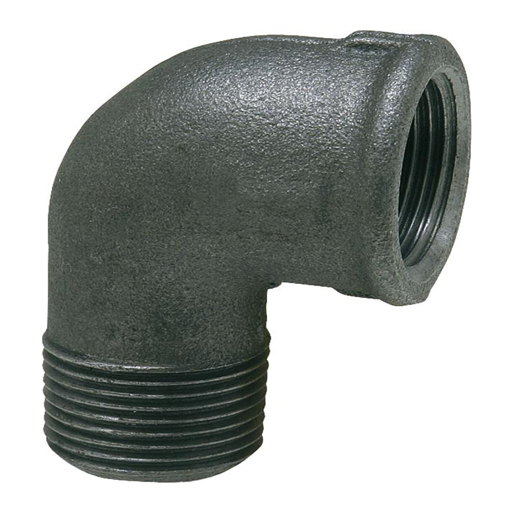 9308756-01 Temperguss Winkel 90° IG x AG Fitting, 1/2" bis 2" DN15 bis DN50