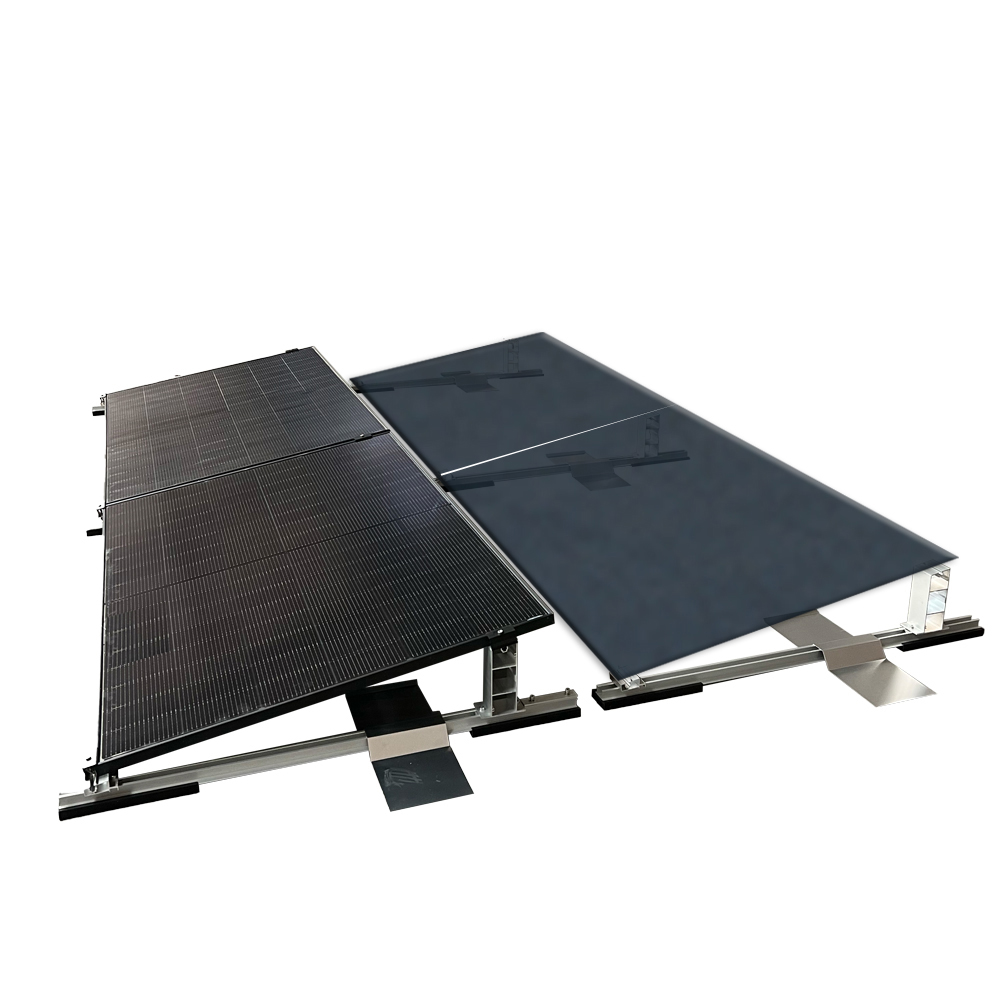 Solar Halterung Flachdach Ballast Montageset Dach Befestigung für 4 Solarmodule