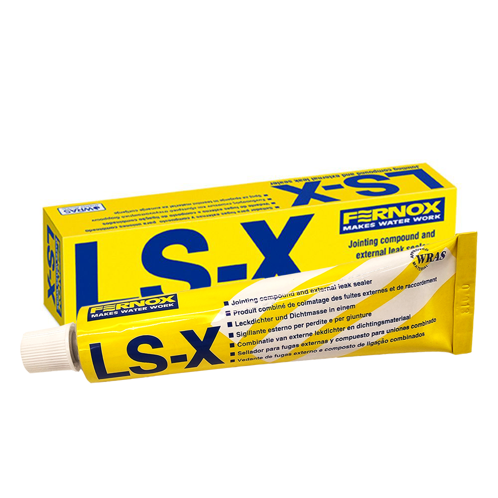 Fernox LS-X External Leak Sealer 50 ml – Externe Dichtungspaste für Wasserleitungen