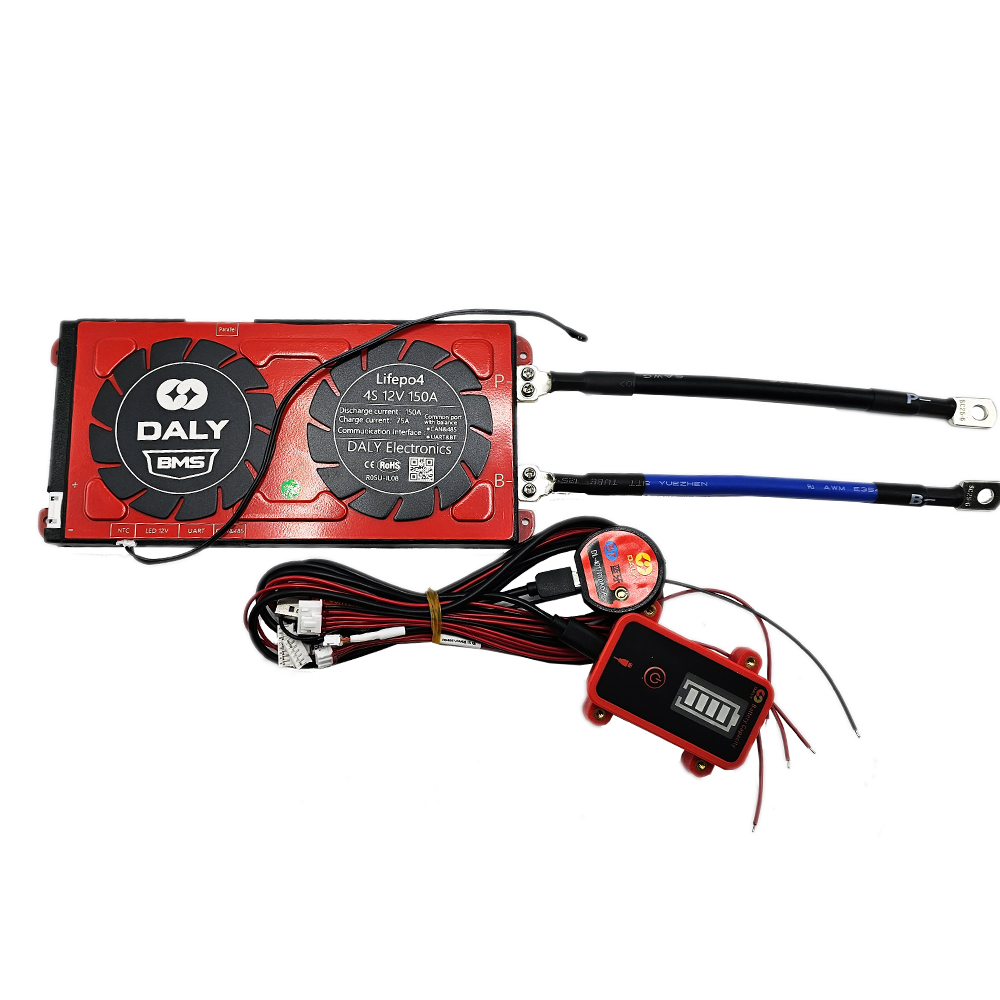 Daly-001 12v 280Ah Lifepo4 Batteriesystem mit EVE Batterien Grade A Akku Boot Camping Solar Bausatz - 0% MwSt.