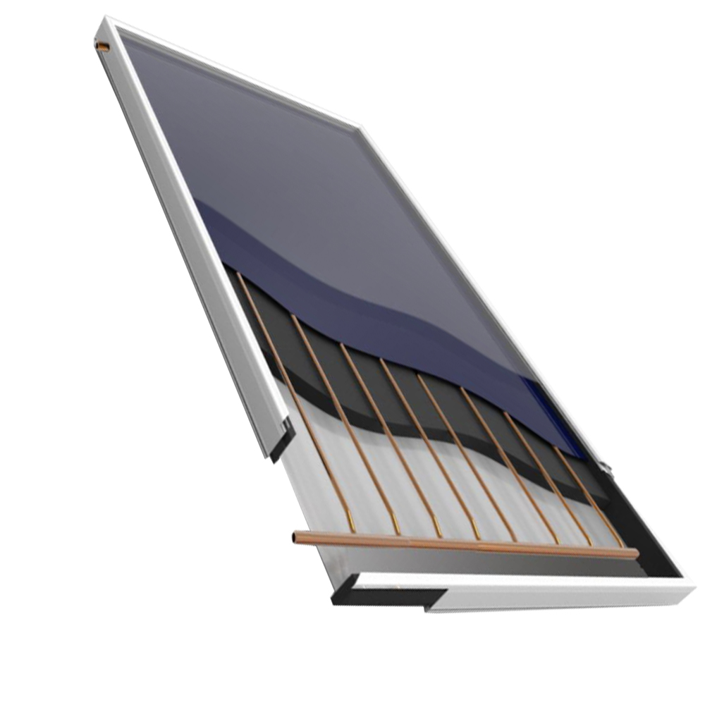 Linuo-039WwMDoPr3IZG3 Flachkollektor - Brauchwasser Paket 4,00m² – für 200 Liter Speicher (BW-4.200)