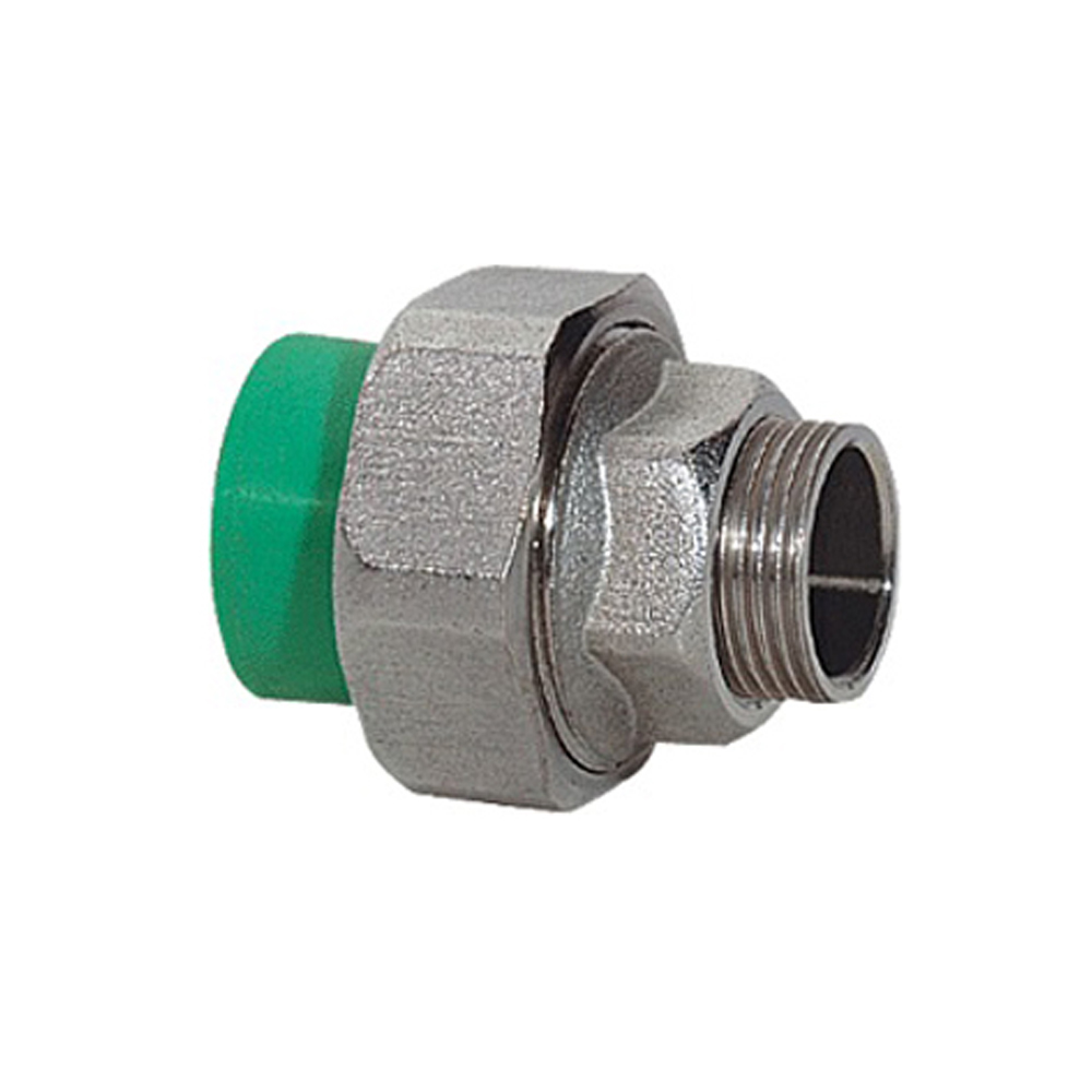 Aqua-Plus - PPR Rohr Schraubkupplung mit Außengewinde Kunststoff Schweißsysteme 20-40 mm