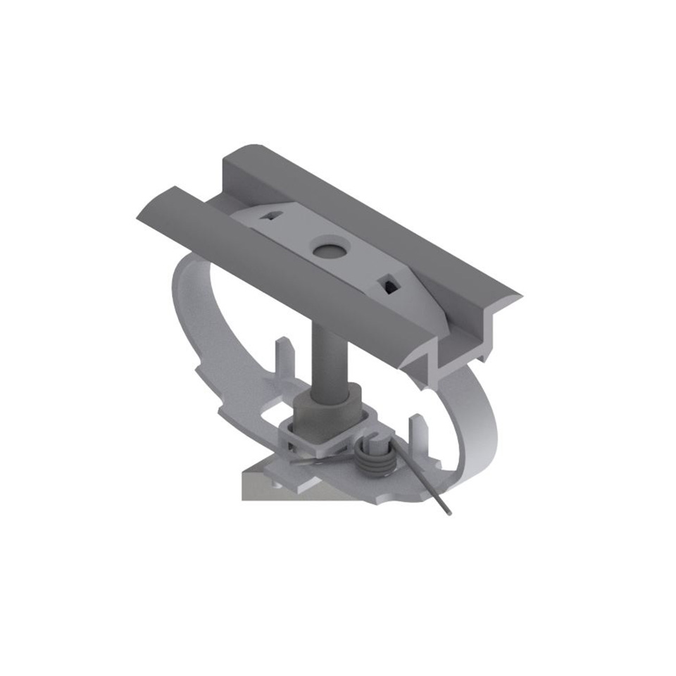 6700400125-Mittelklemme Mittelklemme G3 30-50mm TopFix 200 / AeroFix - blank - 0% MwSt