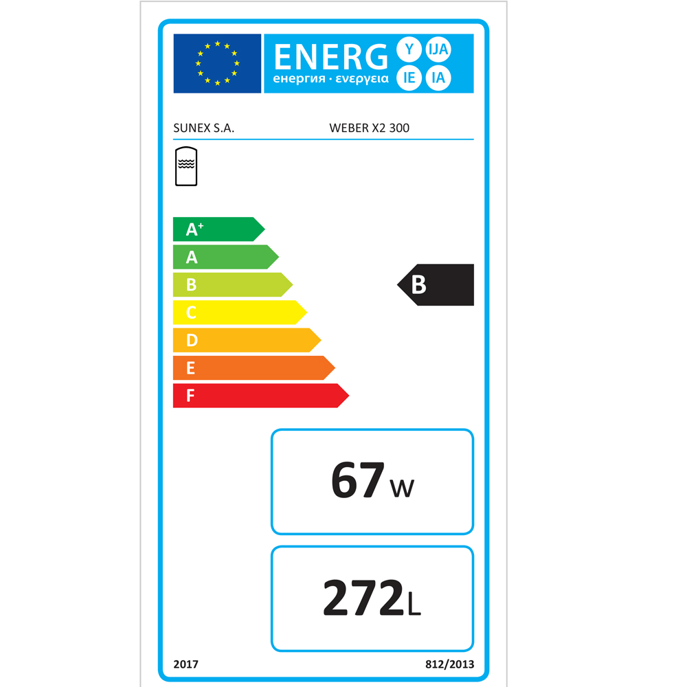 300L Warmwasserspeicher - 2 Wärmetauscher Brauchwasserspeicher 1-BWare