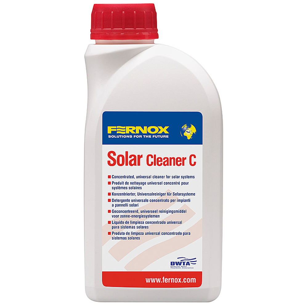Fernox-Cleaner Fernox Solar Cleaner C Konzentrat 500 ml konzentrierter Universalreiniger für Solarsysteme