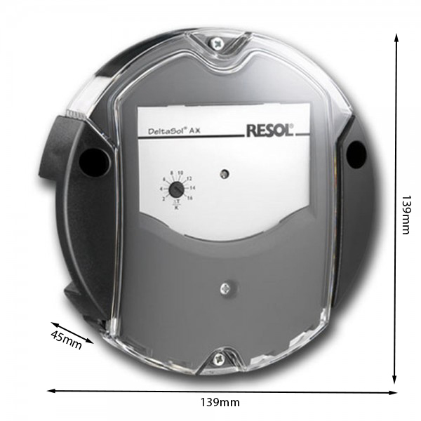 Solarsteuerung Resol DeltaSol AX (ohne Fühler)