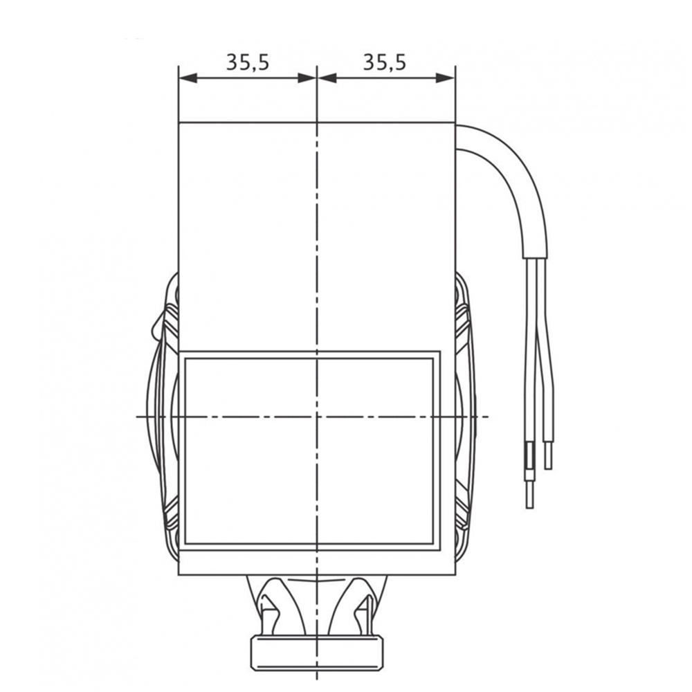 WILO Solarpumpe Umwälzpumpe YONOS PARA ST15/7 PWM2 - 130mm 1" Hocheffizienzpumpe