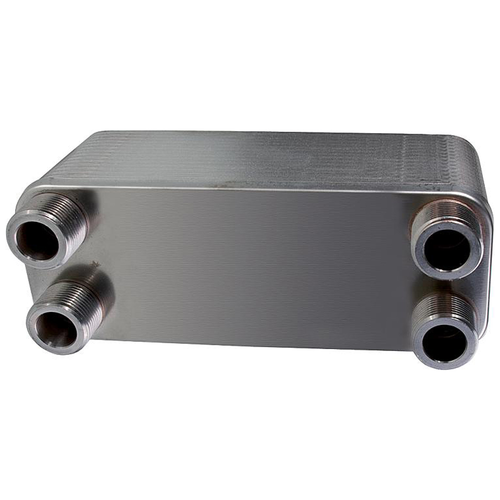 9000267-01 Plattenwärmetauscher TYP 10 Edelstahl ZB 10/30