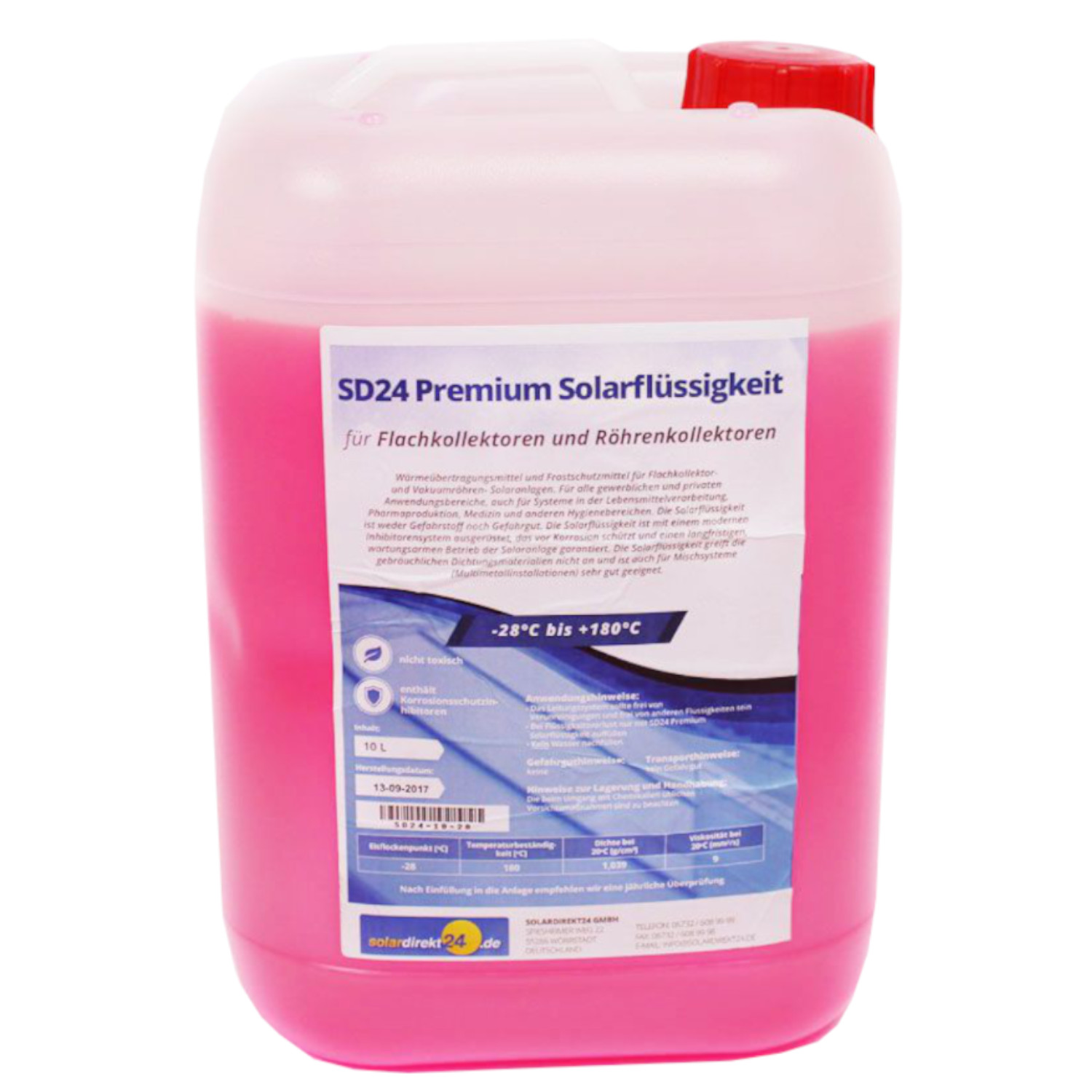 SD24-01 Solarthermie Basic Paket - Eurotherm-Solar-PRO Vakuumröhrenkollektor - 3,1m²