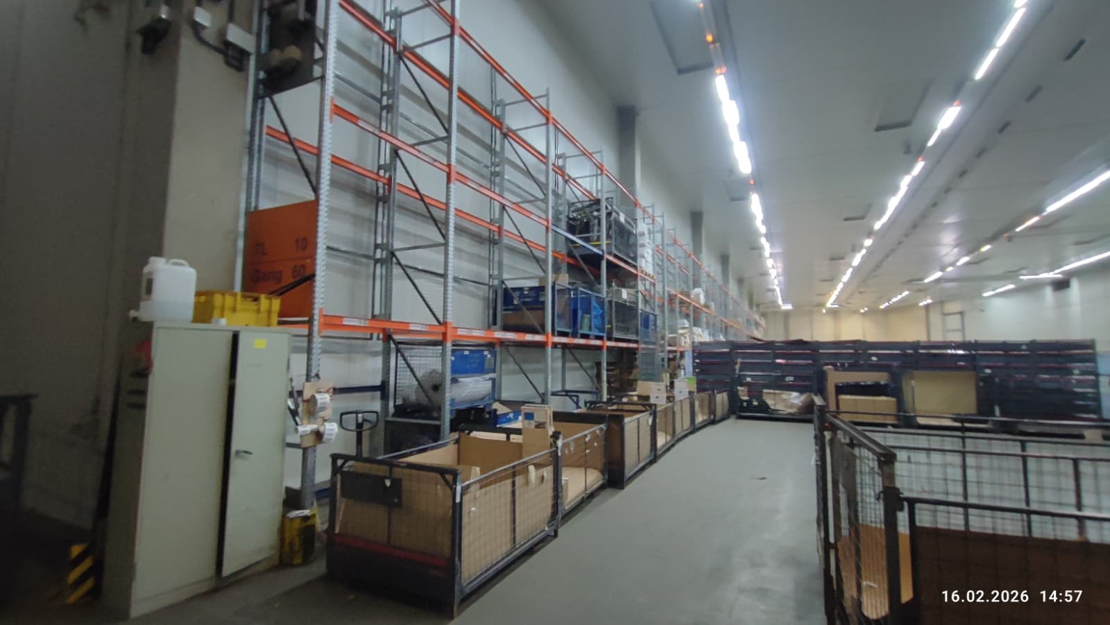 SSI SCHÄFER PR 600 Palettenregal – Grundfeld H 6300 mm, 3 Traversen, Feldlast 9.900 kg