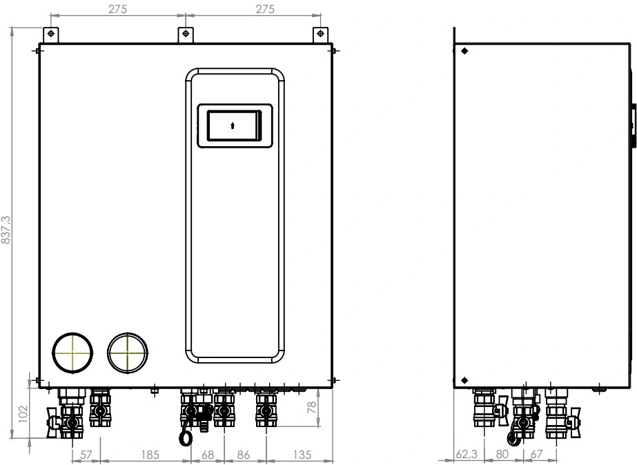 Sunex Hydra Box PRO 4 kW – Intelligentes Hydraulikmodul für Sunex Wärmepumpe NEXUS M PRO