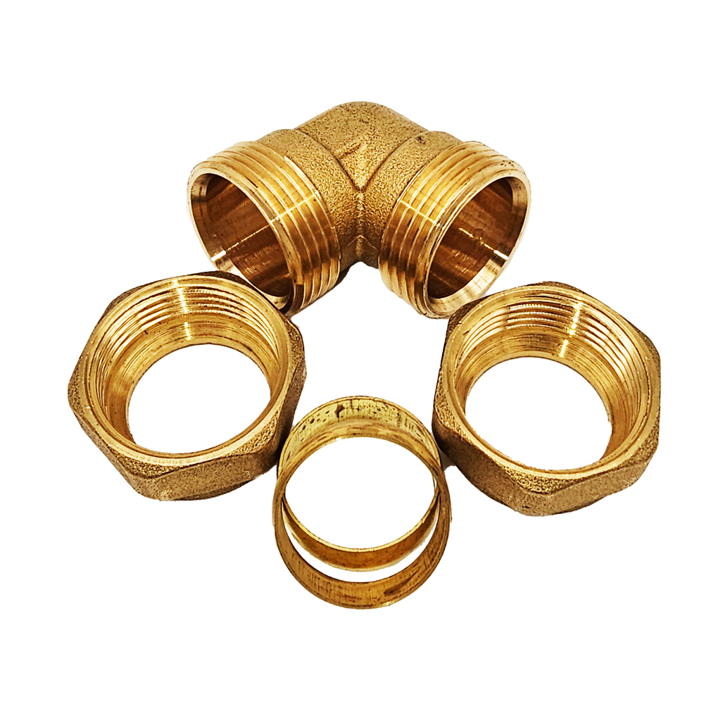 Winkelklemmverbindung für Kollektoren 22 mm Klemmringverschraubung Solar Winkelklemmverbindung für Kollektoren 22 mm Klemmringverschraubung Solar