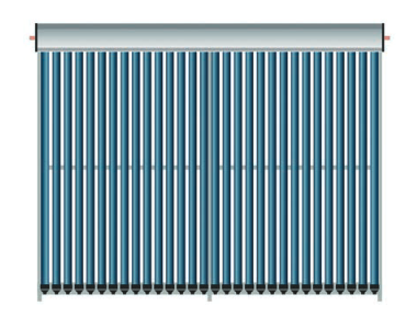 Vakuumröhrenkollektor Sonnenkollektor EtaSunPro – 30R (4,57 m²)