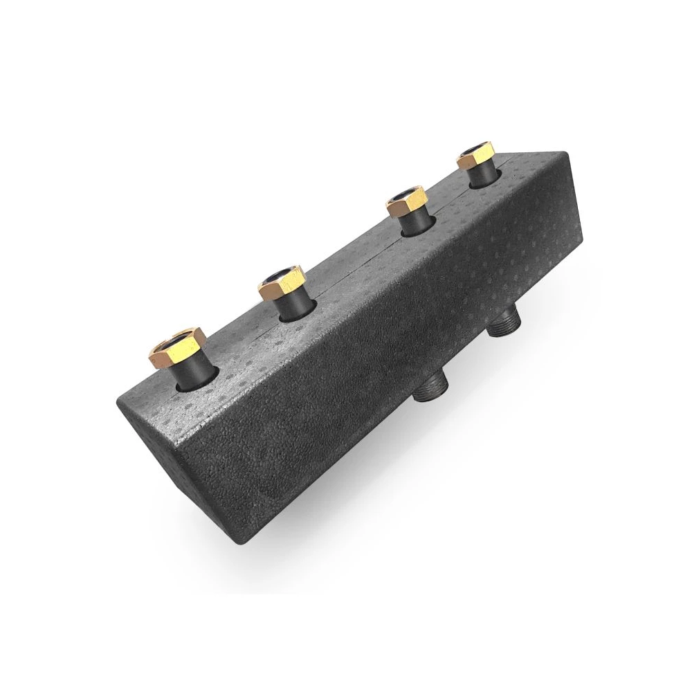 Heizkreisverteiler Verteilerbalken für zwei Heizkreissets DN 25 125 mm
