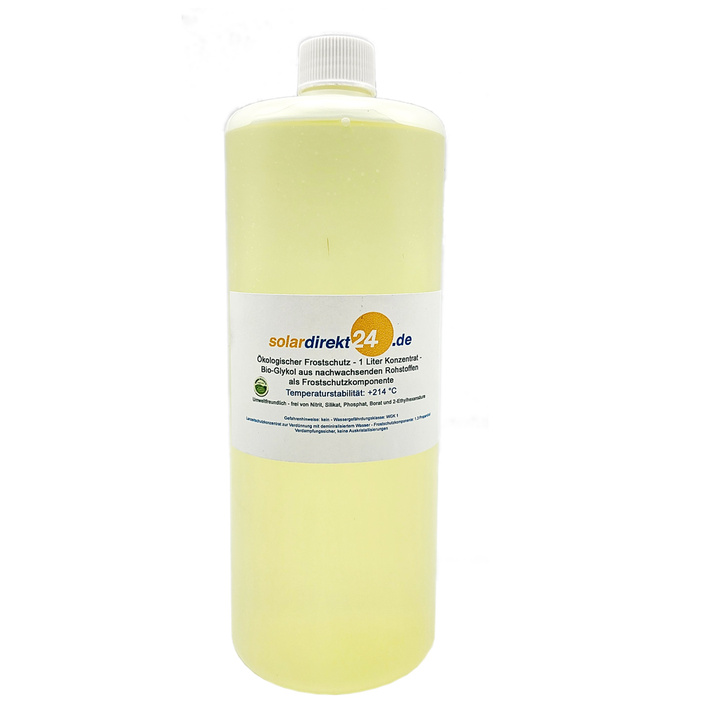 Oko-1L-02 1L Ökologische Solarflüssigkeit Coracon Sol ECO Konzentrat - Stabil bis 214°C