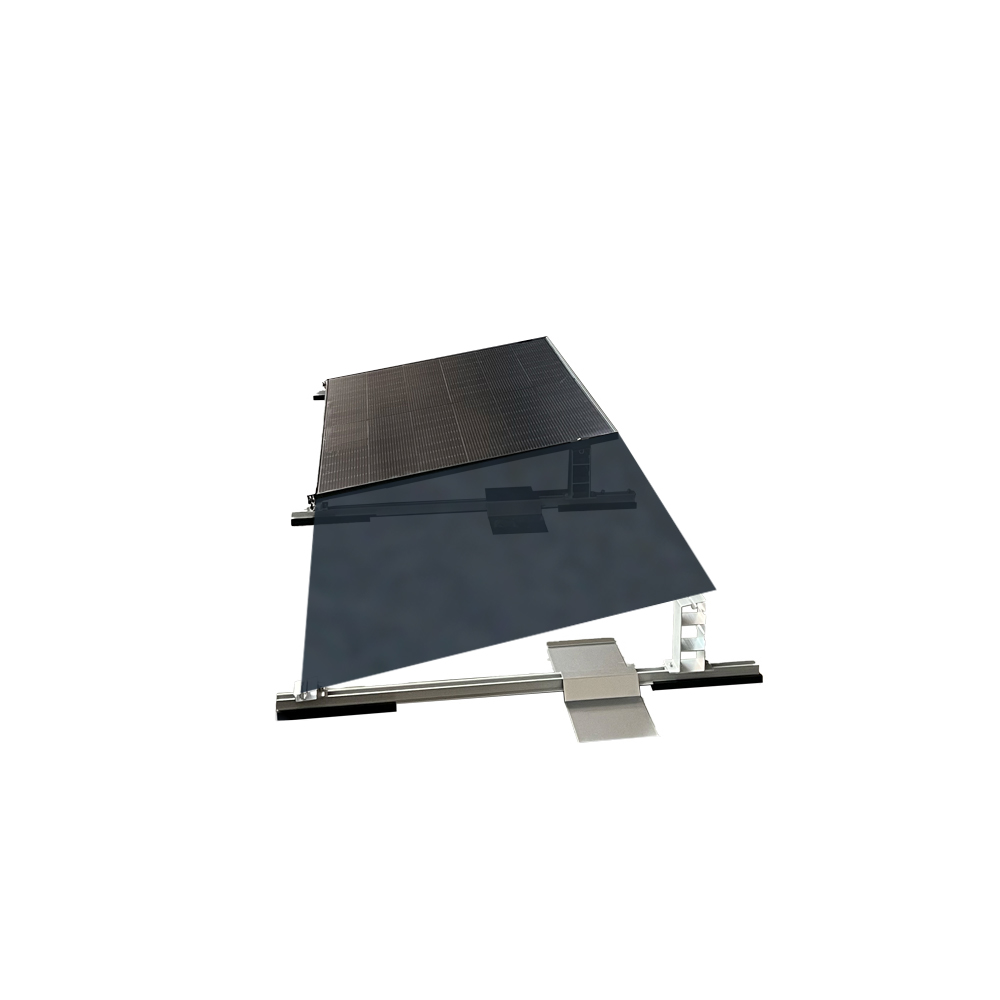 Solar Halterung Flachdach Ballast Montageset Dach Befestigung für 2 Solarmodule
