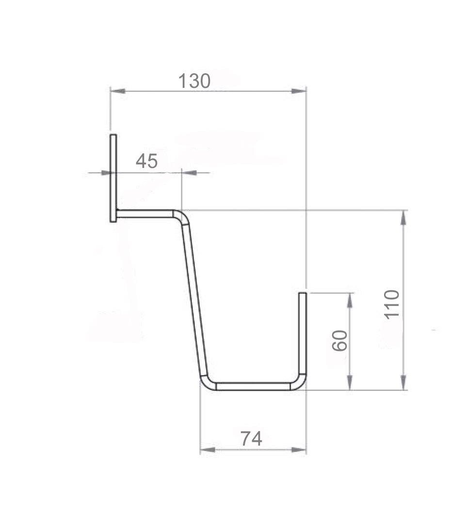 Dachhaken für Dachsteine, Dachziegel, Dachpfannen Photovoltaik - 0% MwSt.