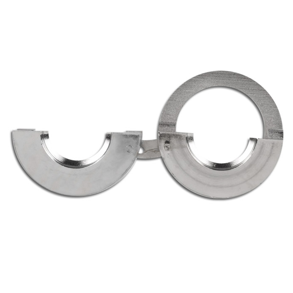 Klemmbacken DN12 - DN40 für Flansch-Schlagwerkzeug – Stahlbacken zur Bördelherstellung von Solar- & Edelstahlwellrohren – Zubehör für Profi-Schlagwerkzeug