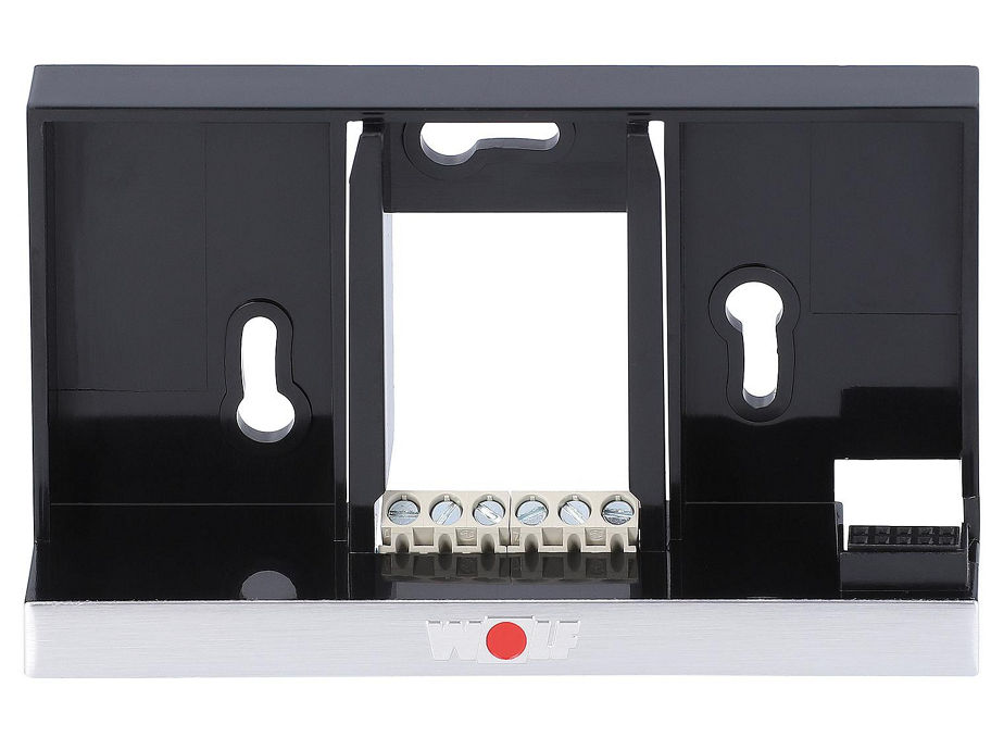 Wolf Wandsockel für BM-2 Bedienmodul, schwarz Wolf Wandsockel für BM-2 Bedienmodul, schwarz