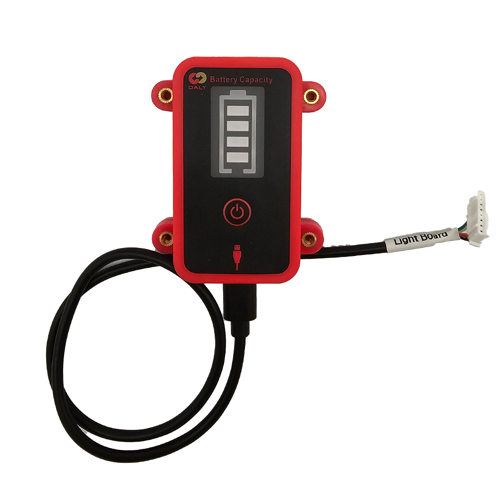 DALY Power Display Board – für Daly Smart BMS mit Batterie-Kapazitätsanzeige und LED - 12V - SOC Anzeige - 0% MwSt. DALY Power Display Board – für Daly Smart BMS mit Batterie-Kapazitätsanzeige und LED - 12V - SOC Anzeige - 0% MwSt.