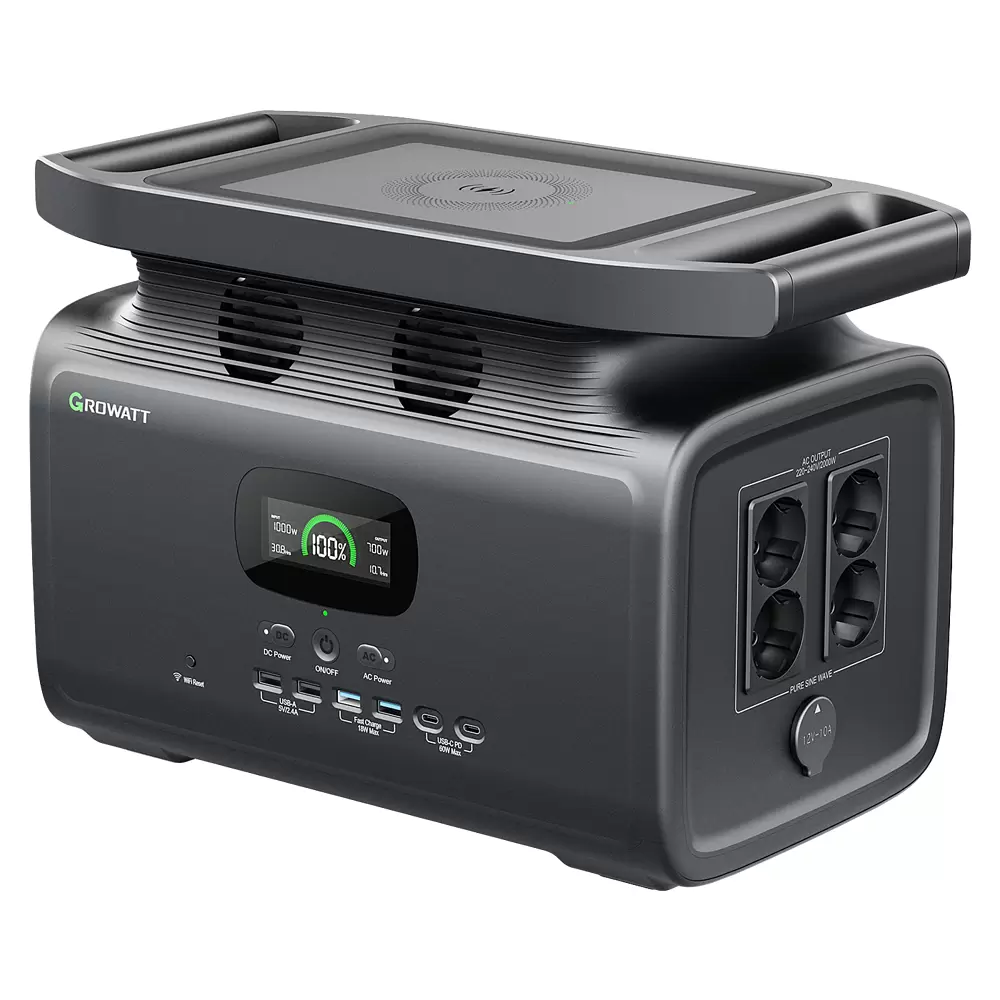 Growatt INFINITY 1500 Tragbare Powerstation 1512Wh 2000W