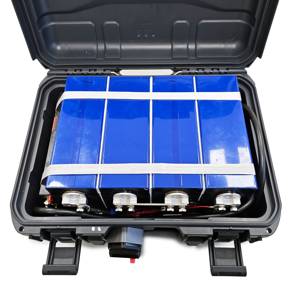 Koffer-06 12v 280Ah Lifepo4 Batteriesystem mit EVE Batterien Grade A Akku Boot Camping Solar Bausatz - 0% MwSt.