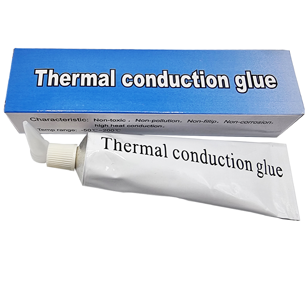 Warmeleitkleber-02 Wärmeleitpaste Kühlpaste Thermische Paste Silikonpaste - 40g Tube (kein Kleber)