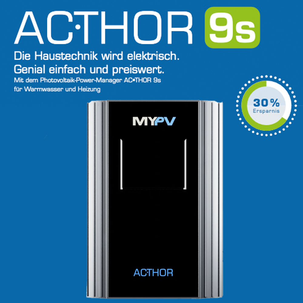 MyPV AC-Thor-9s Energie Manager Photovoltaik Manager Energiemanagement