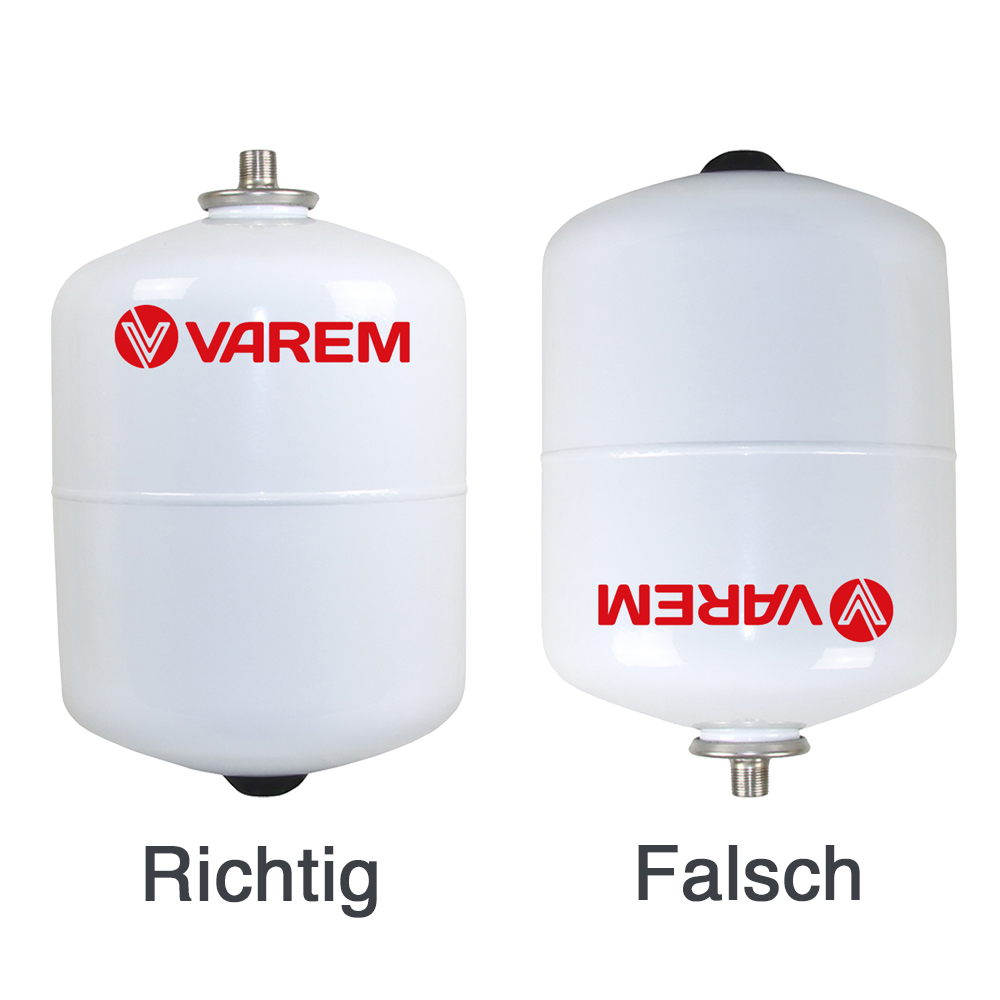 Extravarem LC CE Heizungs-Ausdehnungsgefäß Druckbehälter 18 Liter 