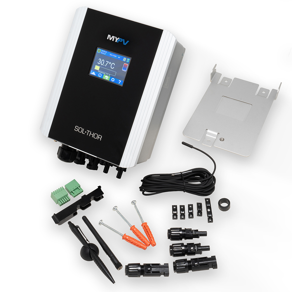 NEU! MyPV SOL•THOR PV Power Manager Warmwasser mit Solarstrom ohne Wechselrichter