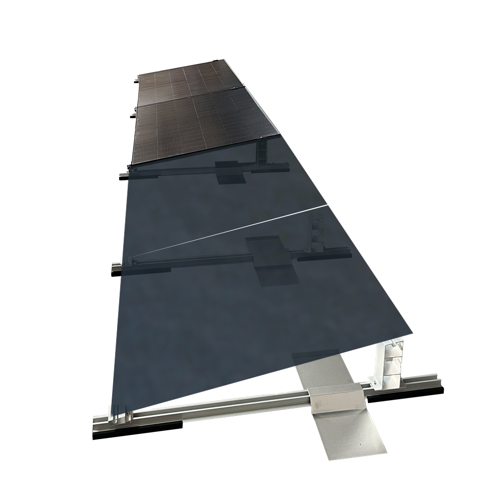 Solar Halterung Flachdach Ballast Montageset Dach Befestigung für 4 Solarmodule