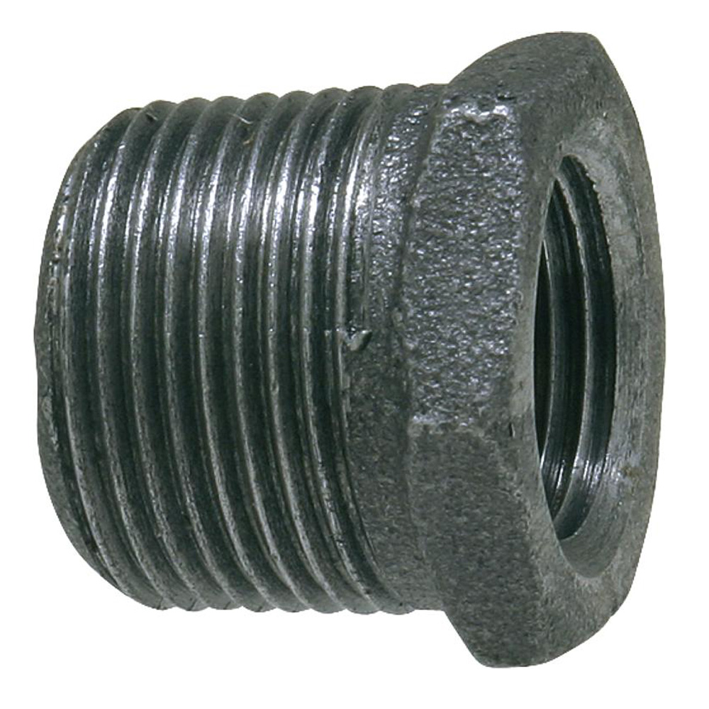 9308830-01 Temperguss Reduktionsstück AG/IG verschiedene Größen Fitting schwarz Typ 241